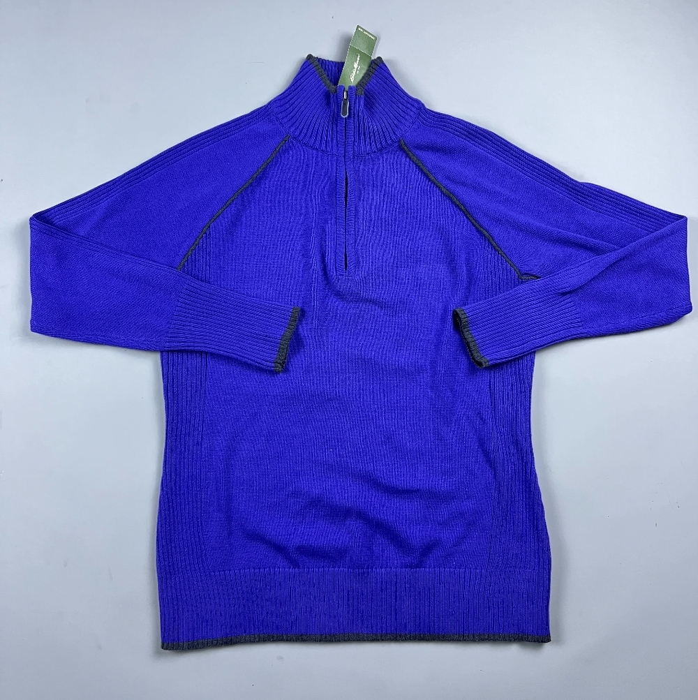 Eddie Bauer Sport Women’s Pullover Quarter Zip Sweater